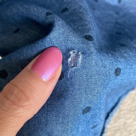 Vans Polka Dot Button Down Shirt - FLAW - Picture 8 of 10